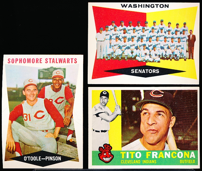 1960 Topps Bb- 25 Diff
