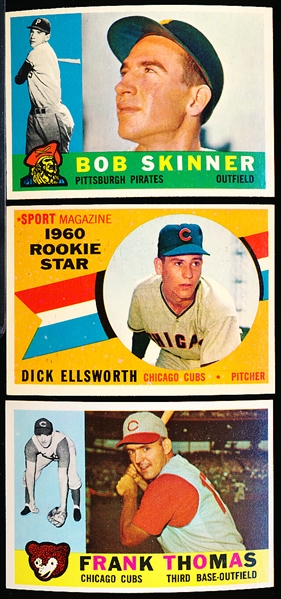 1960 Topps Bb- 25 Diff