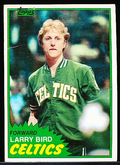 1981-82 Topps Bskbl. #4 Larry Bird
