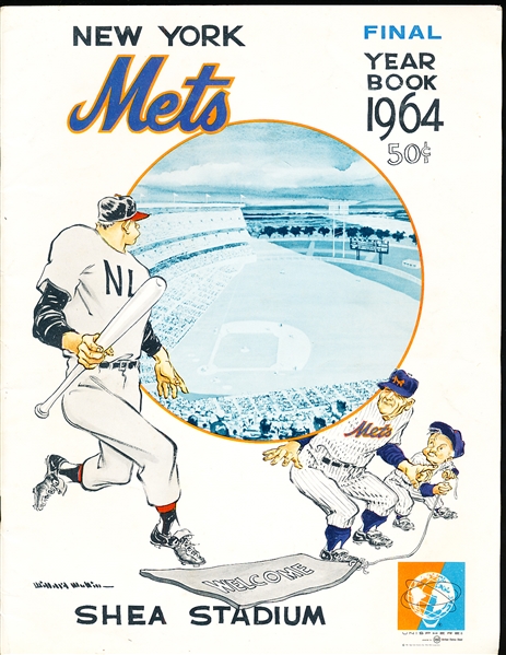 1964 New York Mets MLB Yearbook- Final Edition