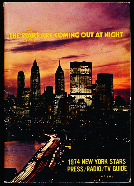 1974 New York Stars WFL Media Guide