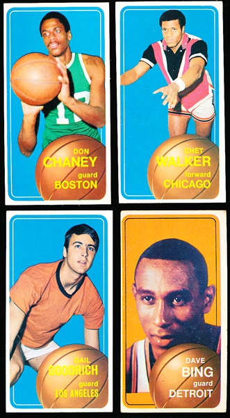1970-71 Topps Bask- 4 Diff