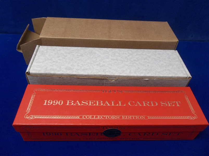 Lot Detail 1990 Topps Tiffany Baseball Factory Sealed Set Of 792 In