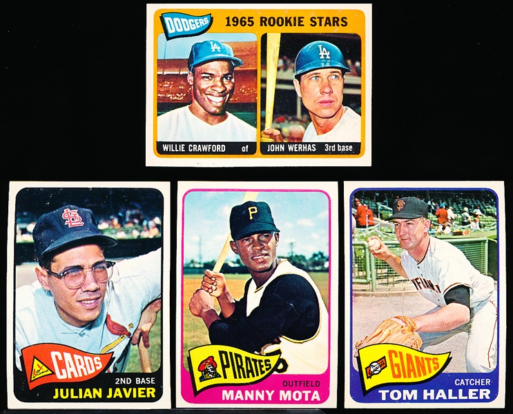 1965 Topps Baseball- 20 Diff