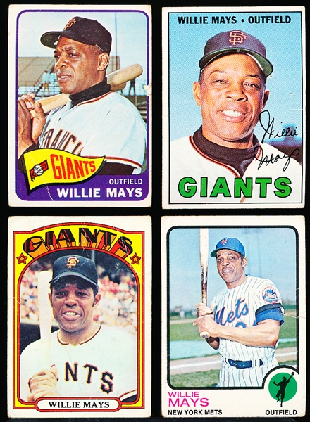 Willie Mays- 4 Diff