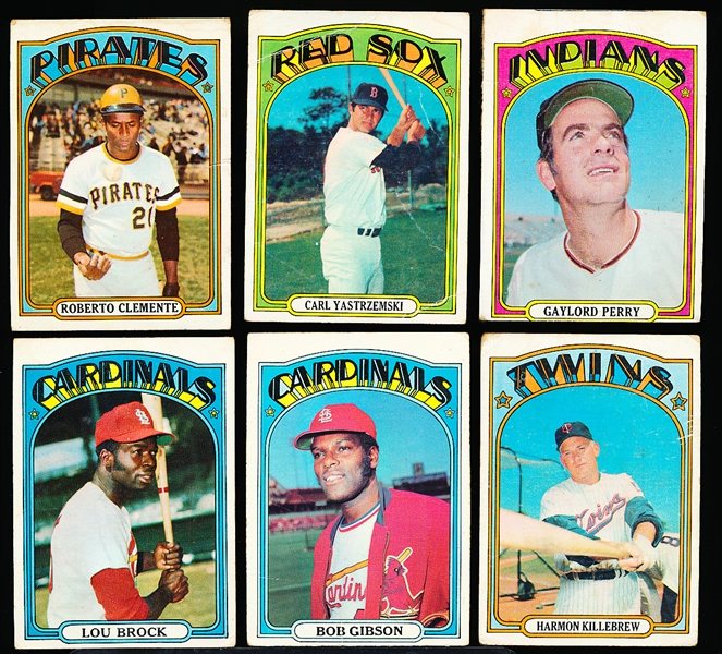 1972 Topps Bb- 6 Diff