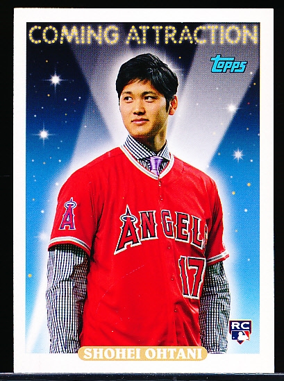 2018 Topps Archives Bsbl. “1993 Coming Attraction” #CA-1 Shohei Ohtani RC, Angels