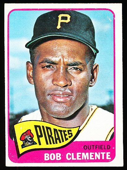 1965 Topps Bb- #160 Bob Clemente, Pirates