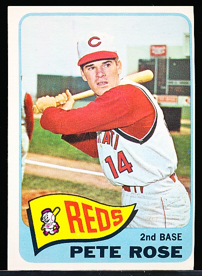 1965 Topps Bb- #207 Pete Rose, Reds