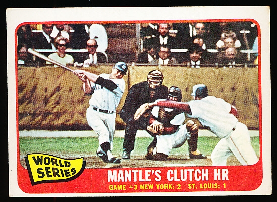 1965 Topps Bb- World Series Set of 8