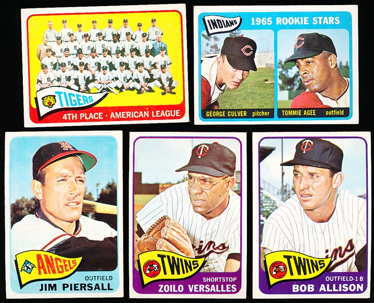 1965 Topps Bb- 5 Diff