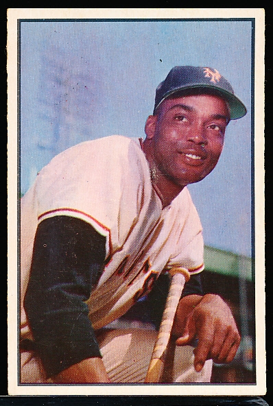 1953 Bowman Bb Color- #51 Monte Irvin, Giants