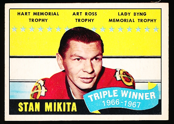 1967-68 Topps Hockey- #64 Stan Mikita