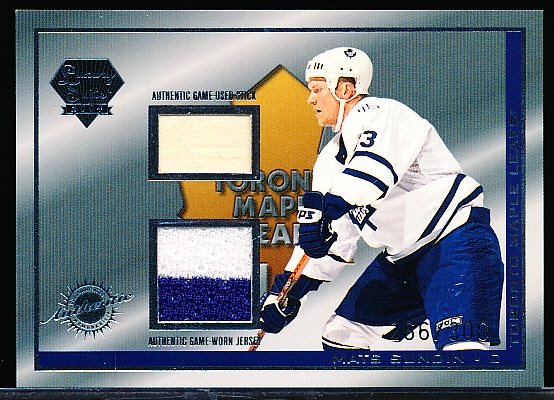 2003-04 Pacific Luxury Suite Hockey- #20 Mats Sundin, Maple Leafs- Stick/ Jersey Combo- #266/300
