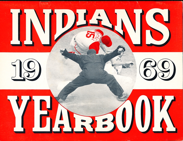 1969 Cleveland Indians Baseball Yearbook