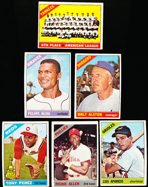 1966 Topps Bb- 6 Diff