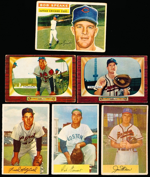 Six Vintage Bb Cards
