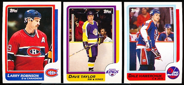 1986-87 Topps Hockey- 80 Asst