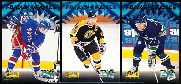 1996-97 Pinnacle Hockey- Fantasy Choice- Set of 21