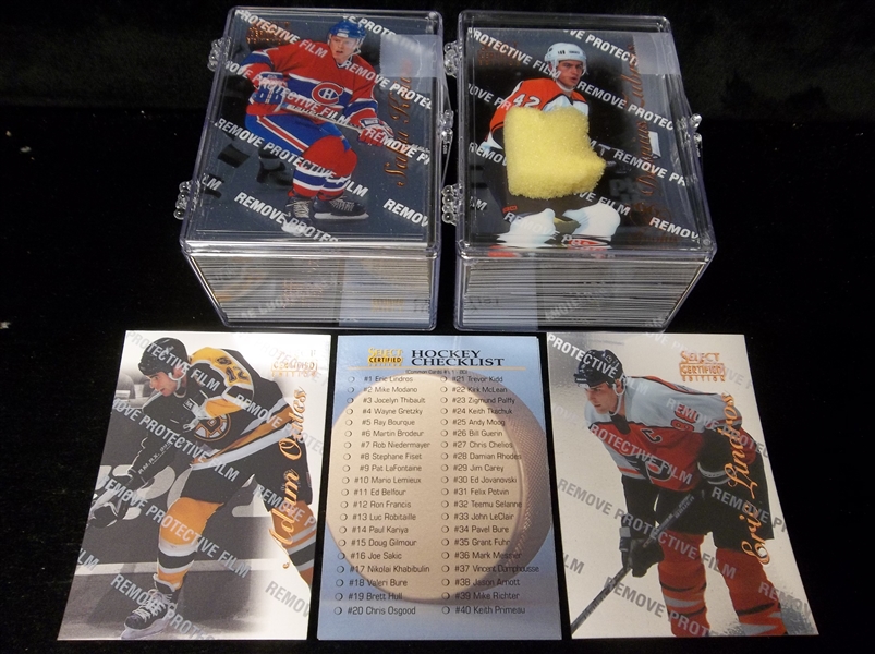 1996-97 Select Certified Hockey- Complete Set of 120