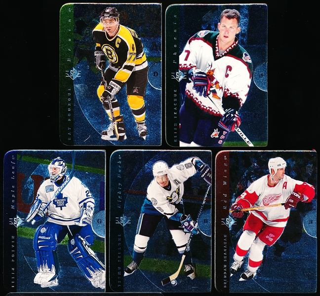 1996-97 SP Hockey- “Inside Info” Inserts- 5 Diff