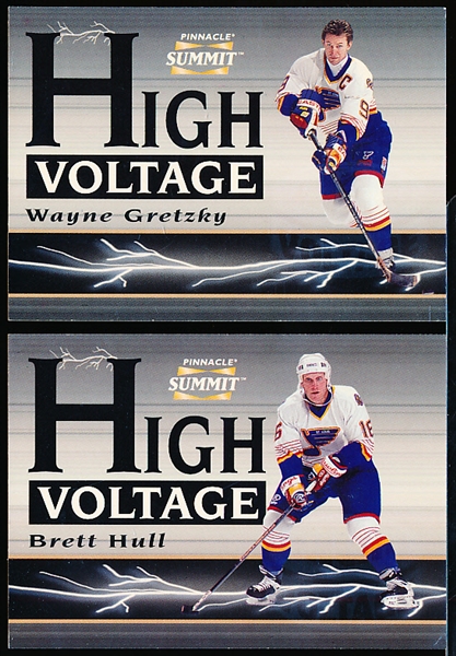 1996-97 Summit Hockey- “High Voltage” Inserts-2 Diff