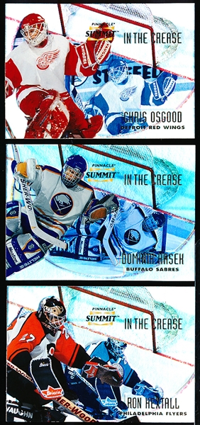 1996-97 Summit Hockey- “In the Crease”- 6 Diff