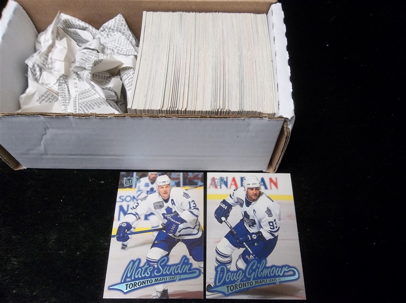 1996-97 Ultra Hockey- Near Set of  167 of 180