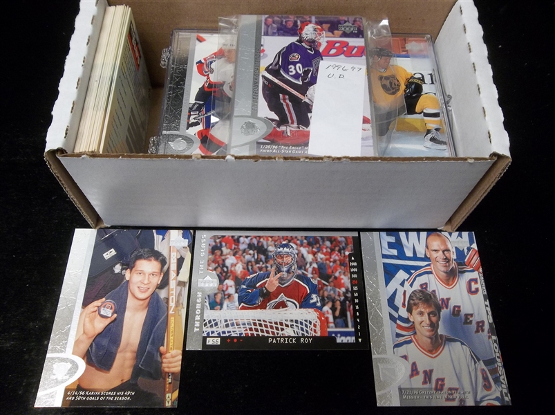 1996-97 Upper Deck Hockey- Series One Set of 210