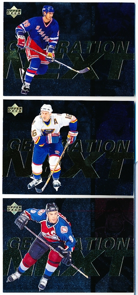 1996-97 Upper Deck Hockey- “Generation Next”- Near Set 39 of 40