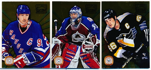 1996-97 Zenith Hockey- “Champion Salute” Set of 15