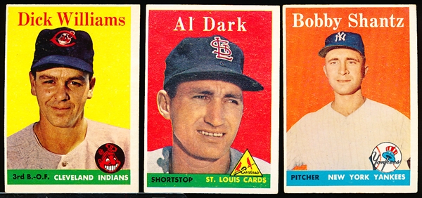 1958 Topps Bb- 6 Diff 