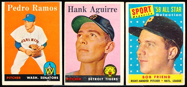 1958 Topps Bb- 6 Diff