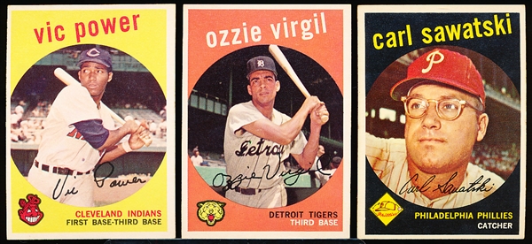 1959 Topps Bb- 22 Diff