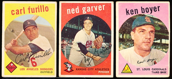 1959 Topps Bb- 20 Diff