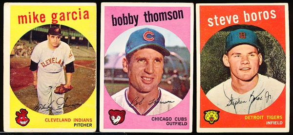 1959 Topps Bb- 18 Diff