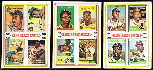 1974 Topps Bb- Hank Aaron Specials- 26 Cards