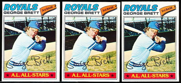 1977 Topps Bsbl. #580 George Brett, Royals