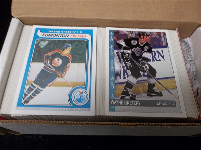 1992-93 O-Pee-Chee Hockey- 1 Complete Set of 396 Cards + “25th Anniversary” Set of 26 Cards