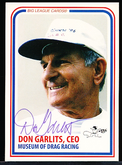 1994 Big League Cards Drag Racing #30 B771 Don Garlits, CEO Museum of Drag Racing