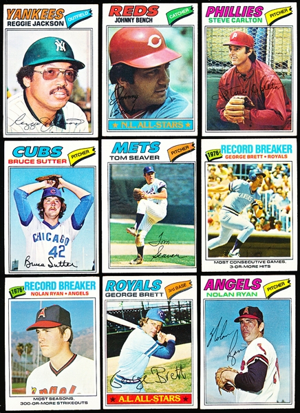 1977 Topps Bb- 45 Asst. Stars/ Minor Stars