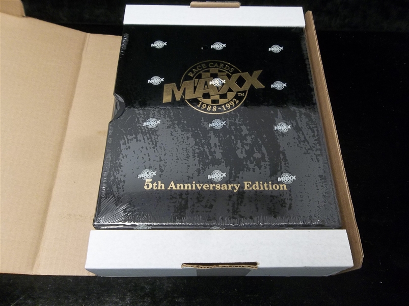 1992 Maxx Racing 5th Anniversary Factory Sealed Set with Collector Album in Original Box! Set #48945