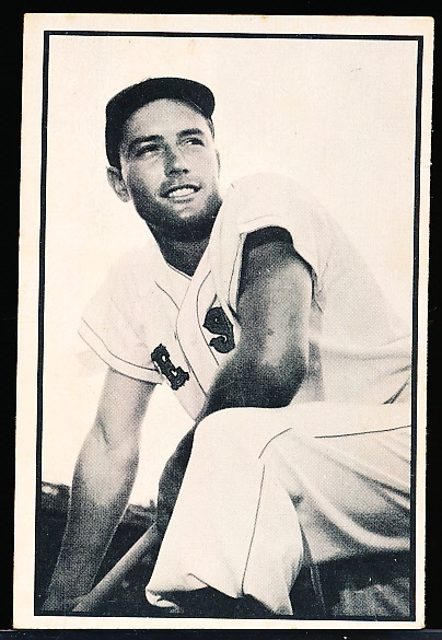 1953 Bowman B&W Baseball- #36 Jim Piersall, Red Sox