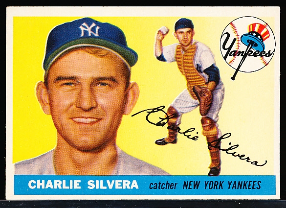 1955 Topps Bb- #188 Silvera, Yankees- Hi#