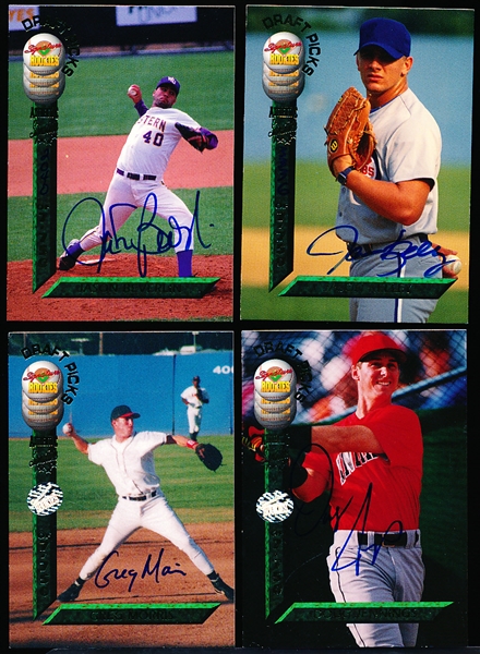 Lot Detail 1995 Signature Rookies Baseball Draft Picks Cert