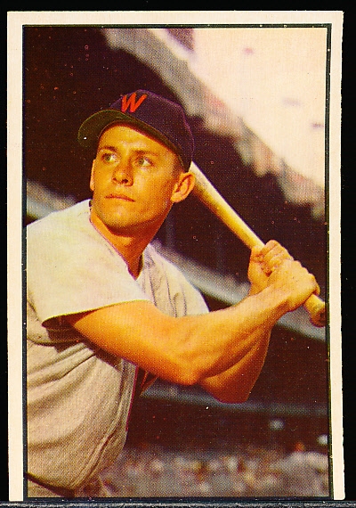 1953 Bowman Bb Color- #34 Gil Coan, Washington