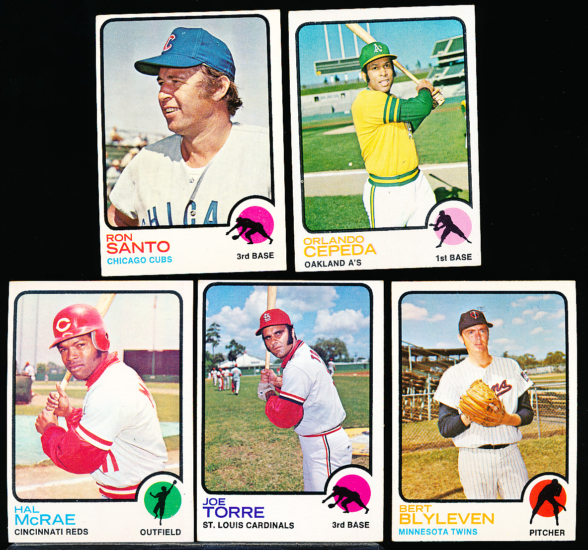 Lot Detail 1973 Topps Baseball 50 Asst