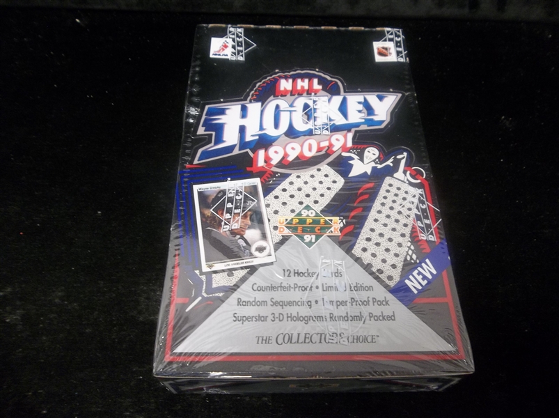 Lot Detail Upper Deck Hockey One Low Series Factory Sealed