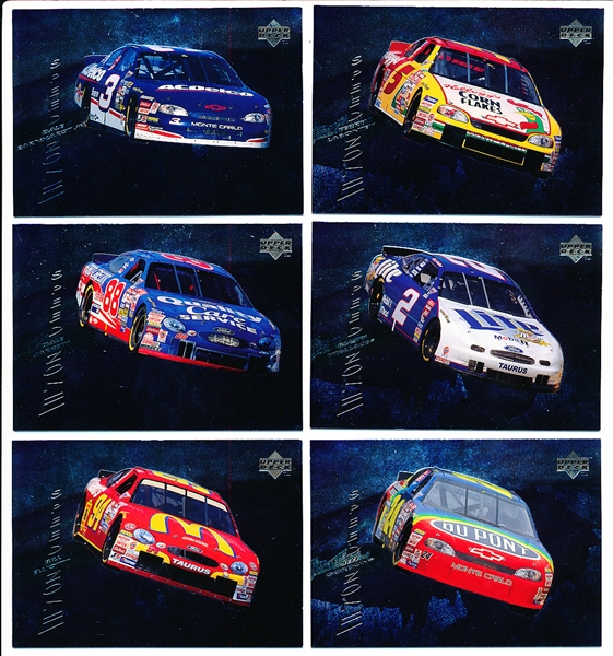 Lot Detail 1999 Upper Deck Victory Circle Racing Speed Zone