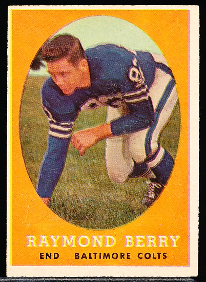 1958 Topps Fb- #120 Ray Berry, Colts